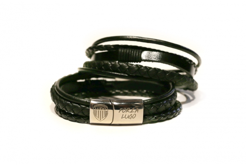 Pulsera Forza Lugo Acero y Piel