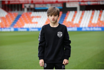 Sudadera CDLUGO Negra Infantil