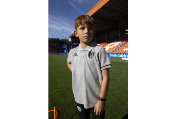Polo Gris Infantil Tem 22-23