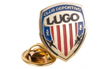 Pin de oro con escudo CDL