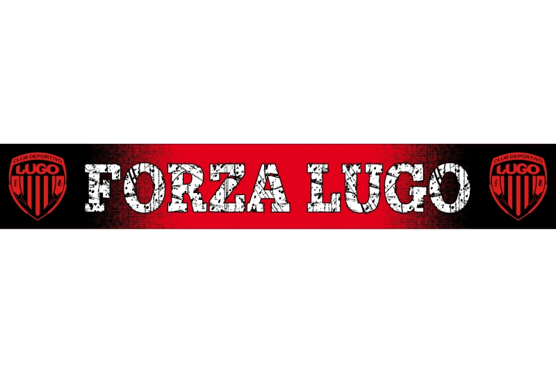 Bufanda Forza Lugo Flecos negros